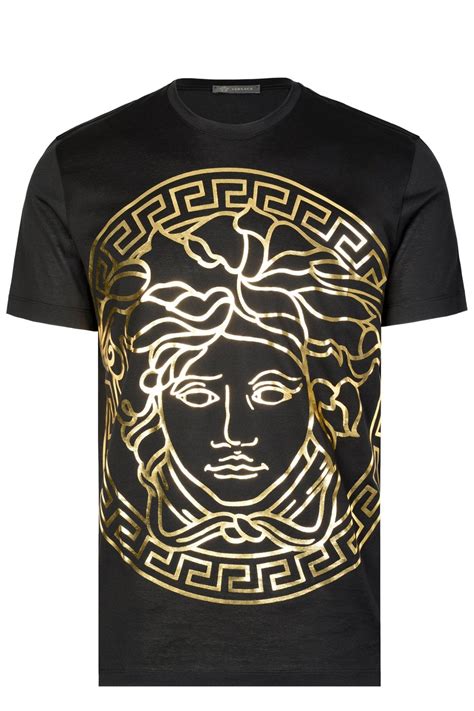 versace silver medusa head jacket|Versace Medusa logo shirt.